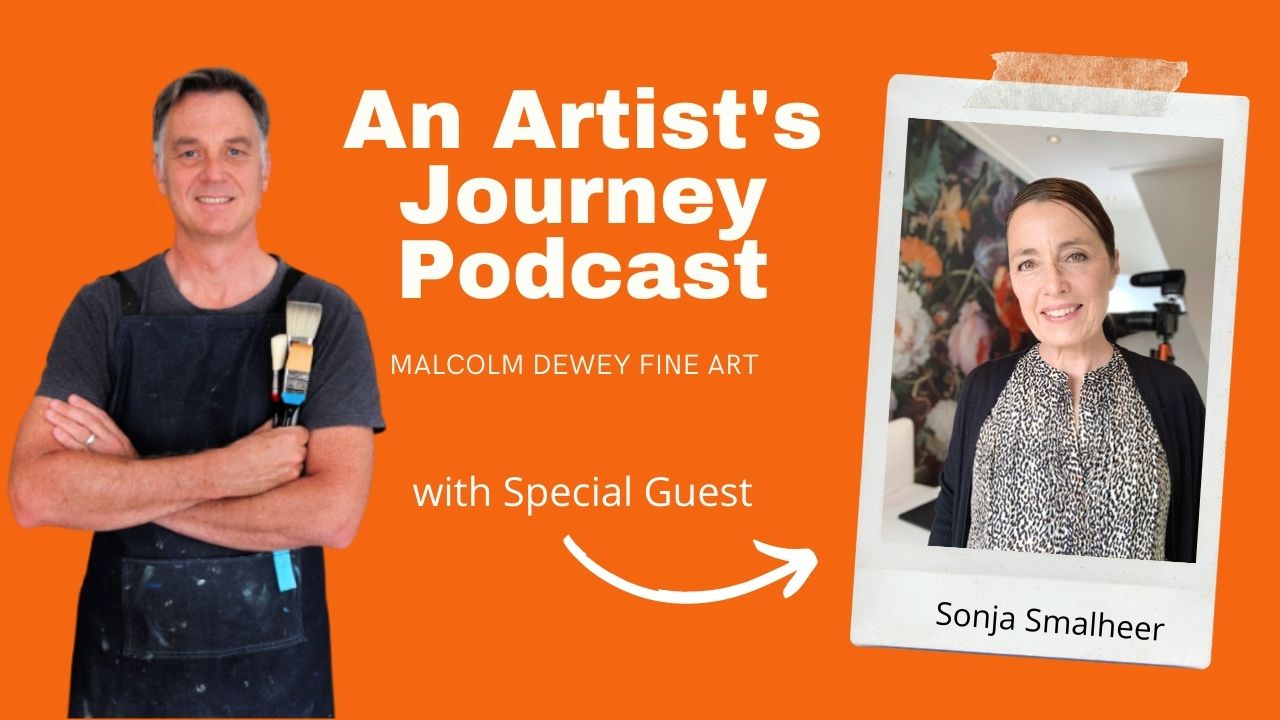 An Artists Journey Podcast interview with Sonja Smalheer