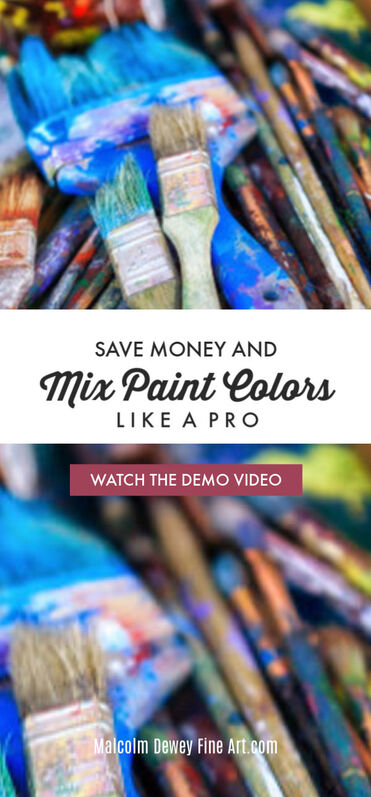 Learn to mix your paint colors and save money too.