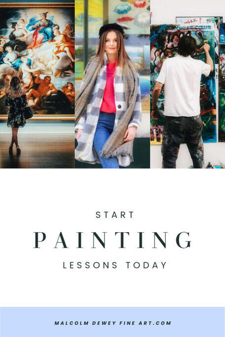 How to start painting lessons today.