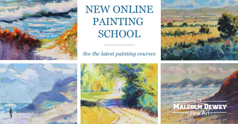 Online Painting School with Malcolm Dewey