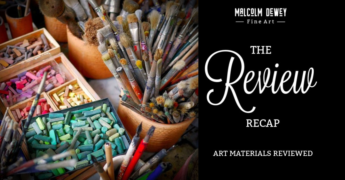 Art Materials reviewed with Malcolm Dewey