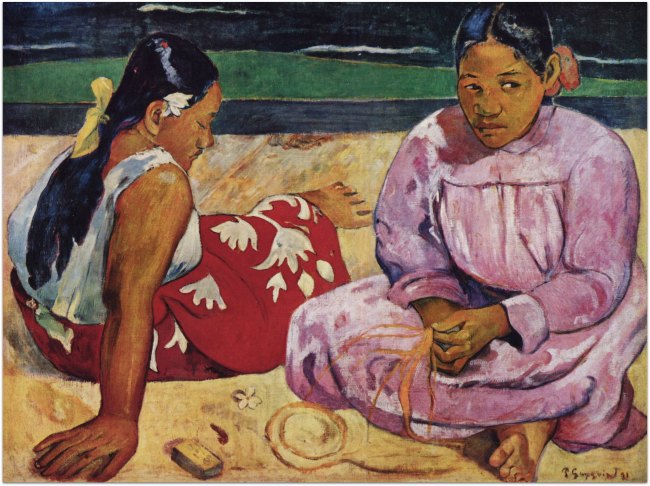 Tahiti Women by Paul Gauguin