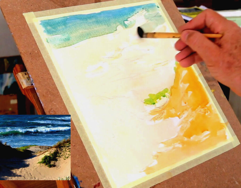 How to Use Watercolor and Pastel for Beautiful Mixed Media Paintings -  Malcolm Dewey Fine Art