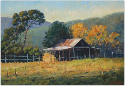 A Touch of Gold oil painting by Malcolm Dewey