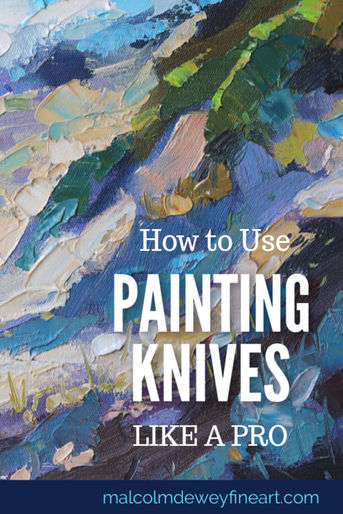 How to Paint with Painting Knives