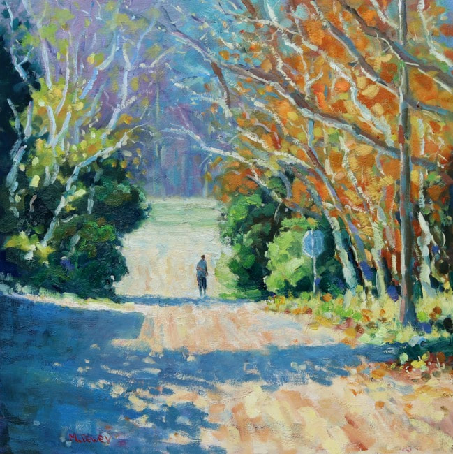 Glimpse of Autumn oil painting by Malcolm Dewey