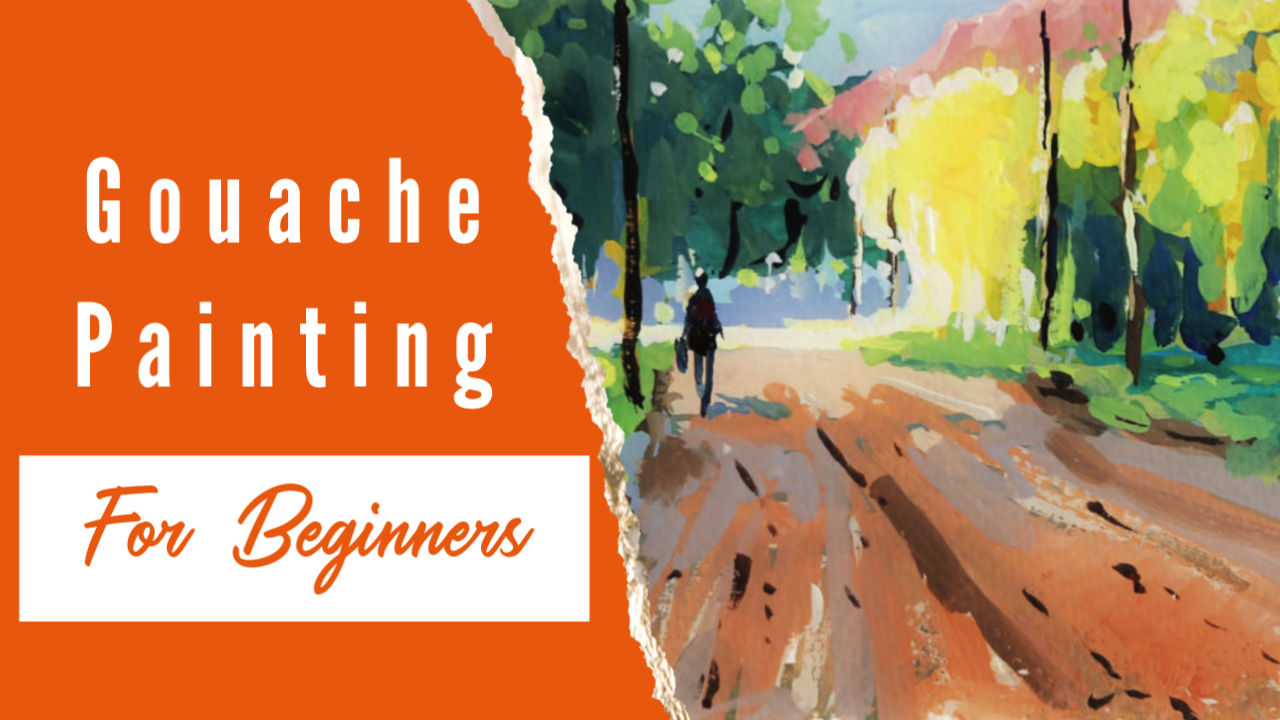 Gouache painting for beginners
