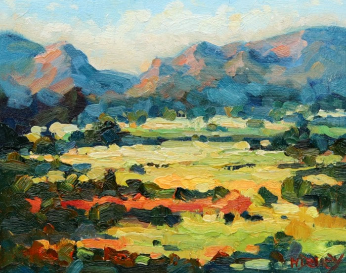 Height of Summer oil painting by Malcolm Dewey