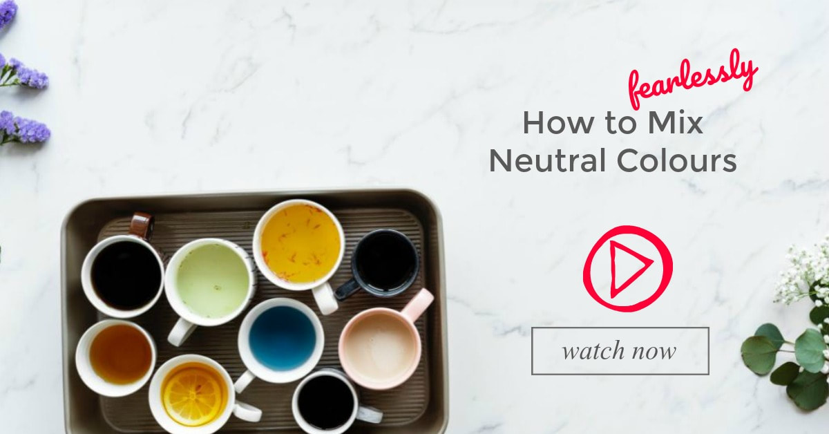 How to mix neutral colors easily