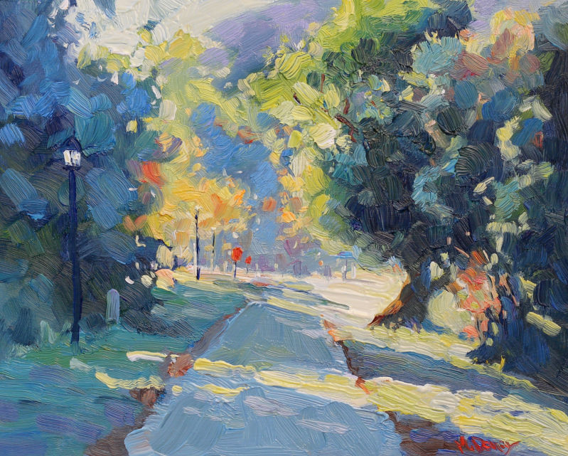 Morning Light in the Cape : oil painting by Malcolm Dewey