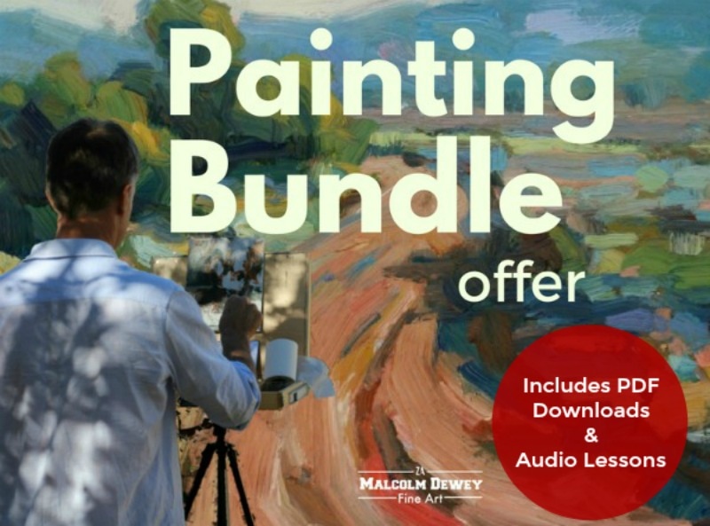 Painting Lessons Bundle from Malcolm Dewey Fine Art