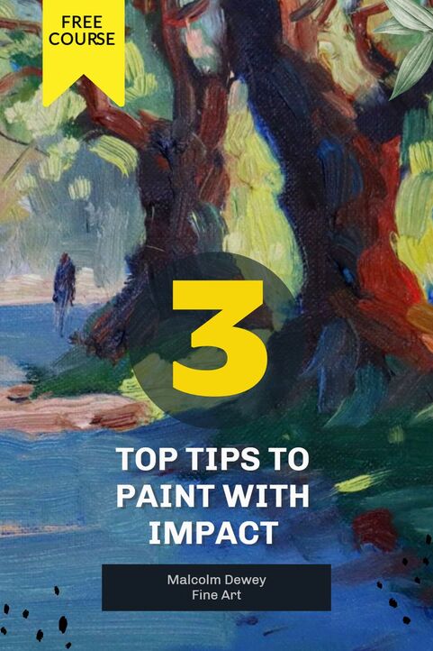 Three Painting Tips to Paint With Impact