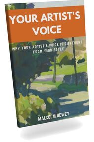 Your Artist's Voice book by Malcolm Dewey