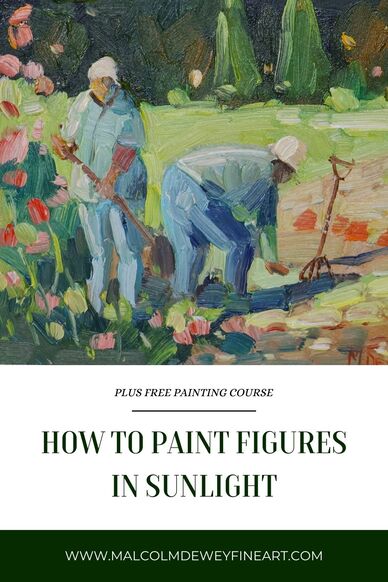 How to Paint Figures in a Landscape