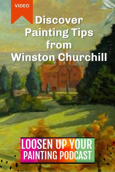 Painting Tips from Winston Churchill