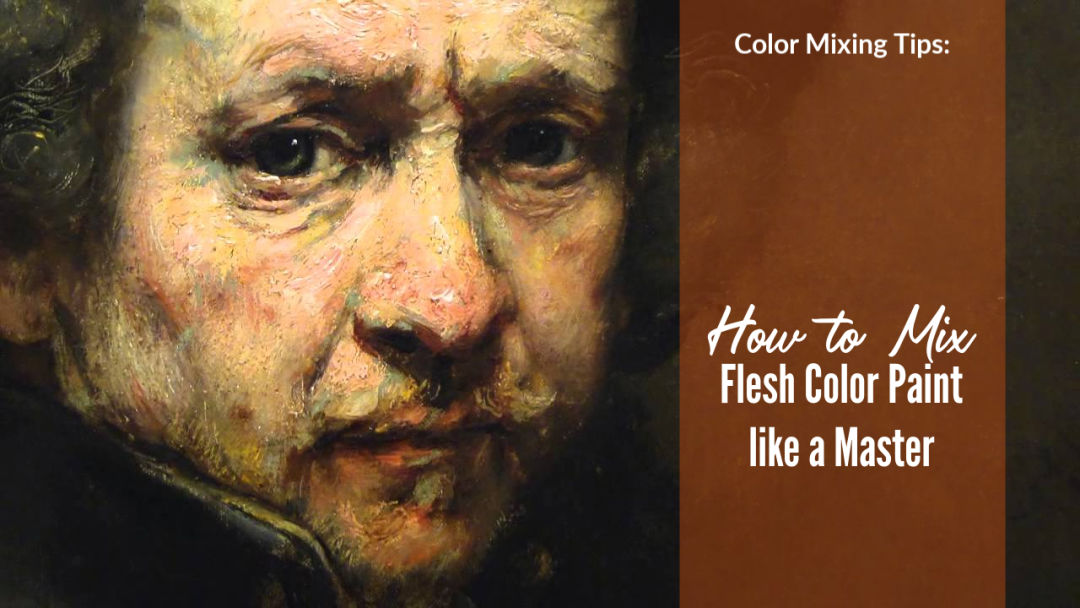 How to mix flesh color paint