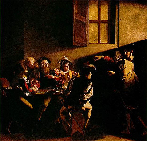 Caravaggio The Calling of St Matthew