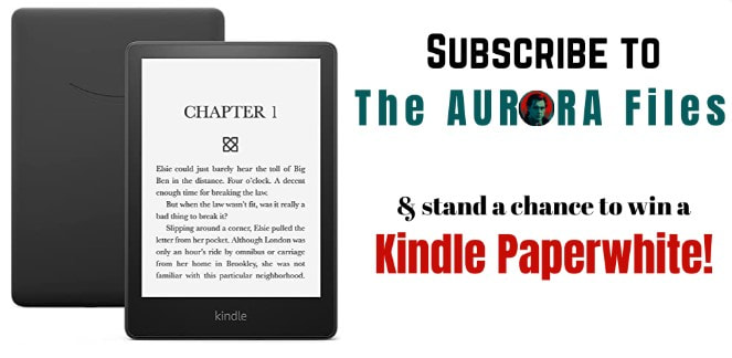Win a Kindle with the Aurora Files